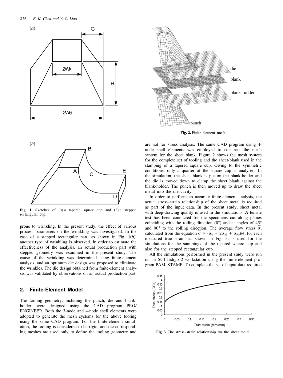 外文原文-冲压模具设计中档壁起皱分析.pdf_第2页