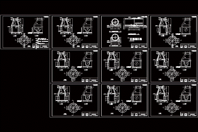 某市政检查井竣工CAD图.dwg