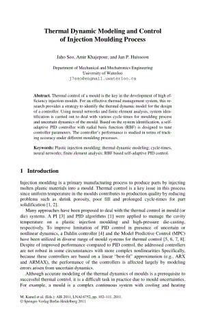 外文原文-热动态建模与控制注塑成型工艺.pdf