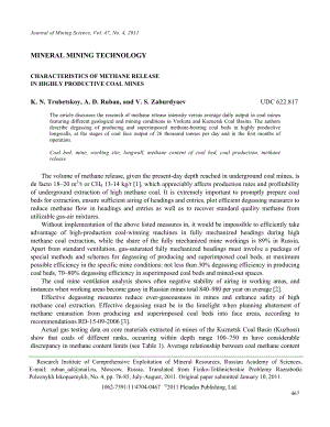 外文原文-开采矿产资源技术在高产高效煤矿中瓦斯涌出特征.pdf