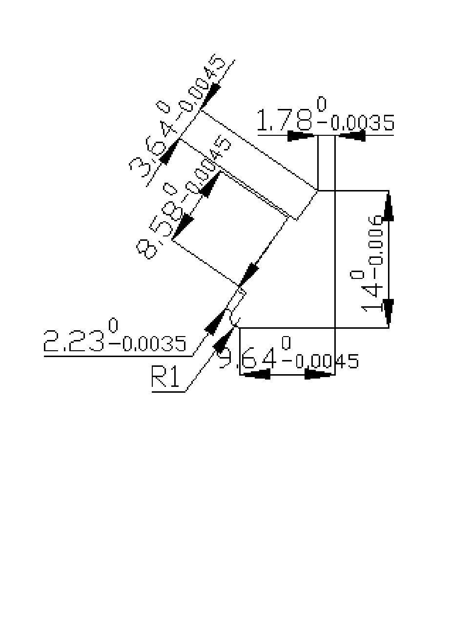 金属连接角级进模 插脚件金属冲压模具设计【含CAD图纸+文档】.zip