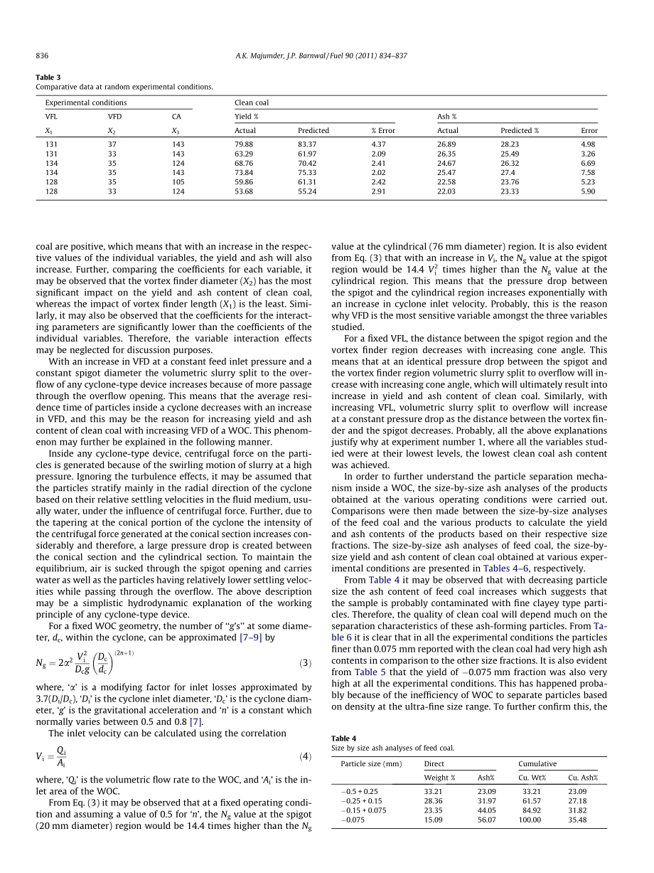 外文翻译原文-水力旋流器主要参数对煤泥分选效果的影响.pdf_第3页