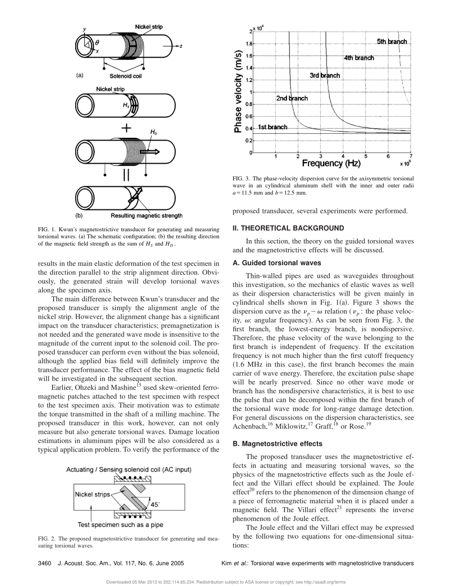 外文原文-扭转波试验和一种新的磁致伸缩传感器配置.pdf_第2页