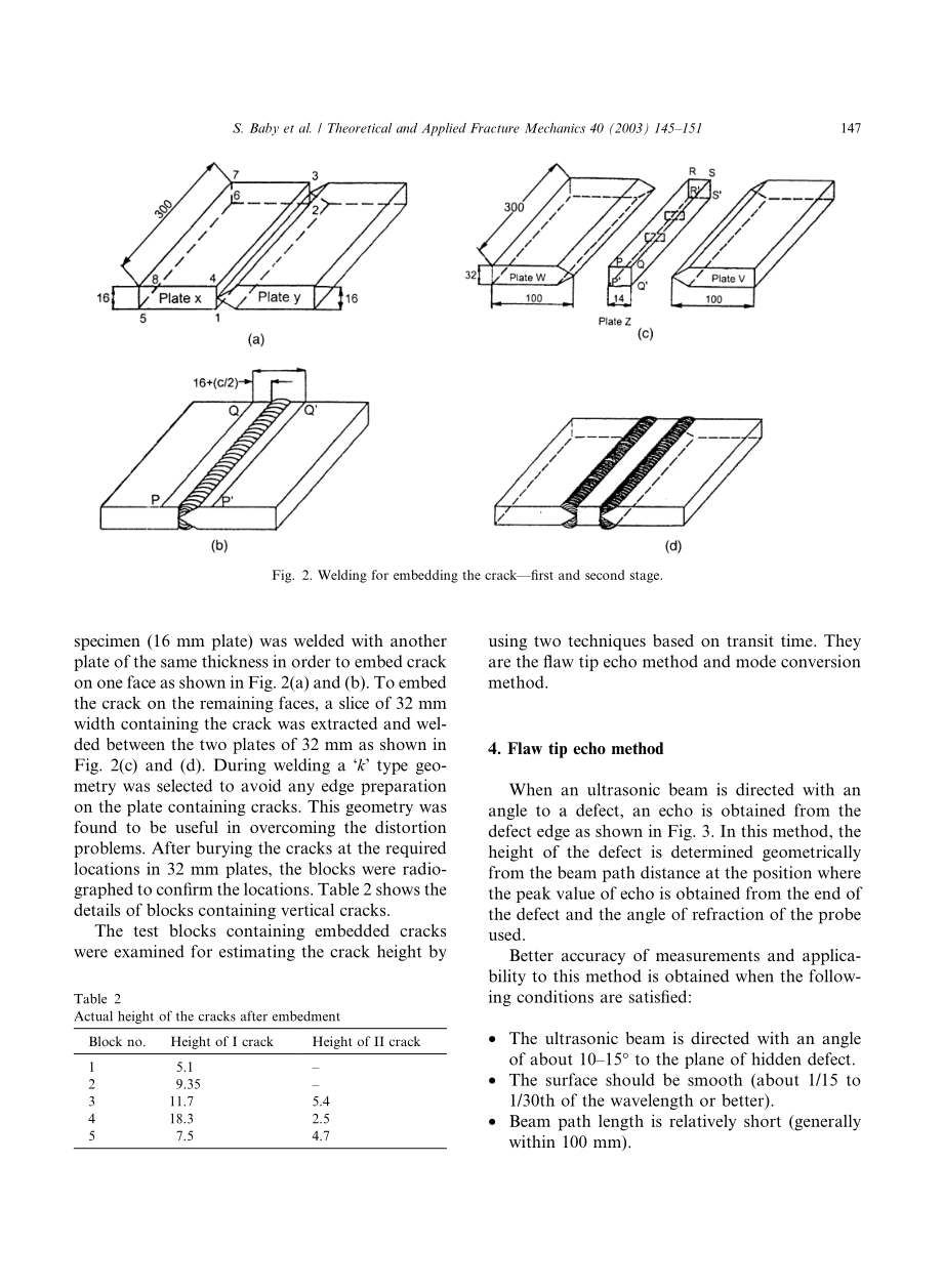 外文原文-利用超声波确定铁素体钢焊缝内部的纵向裂纹的大小.pdf_第3页