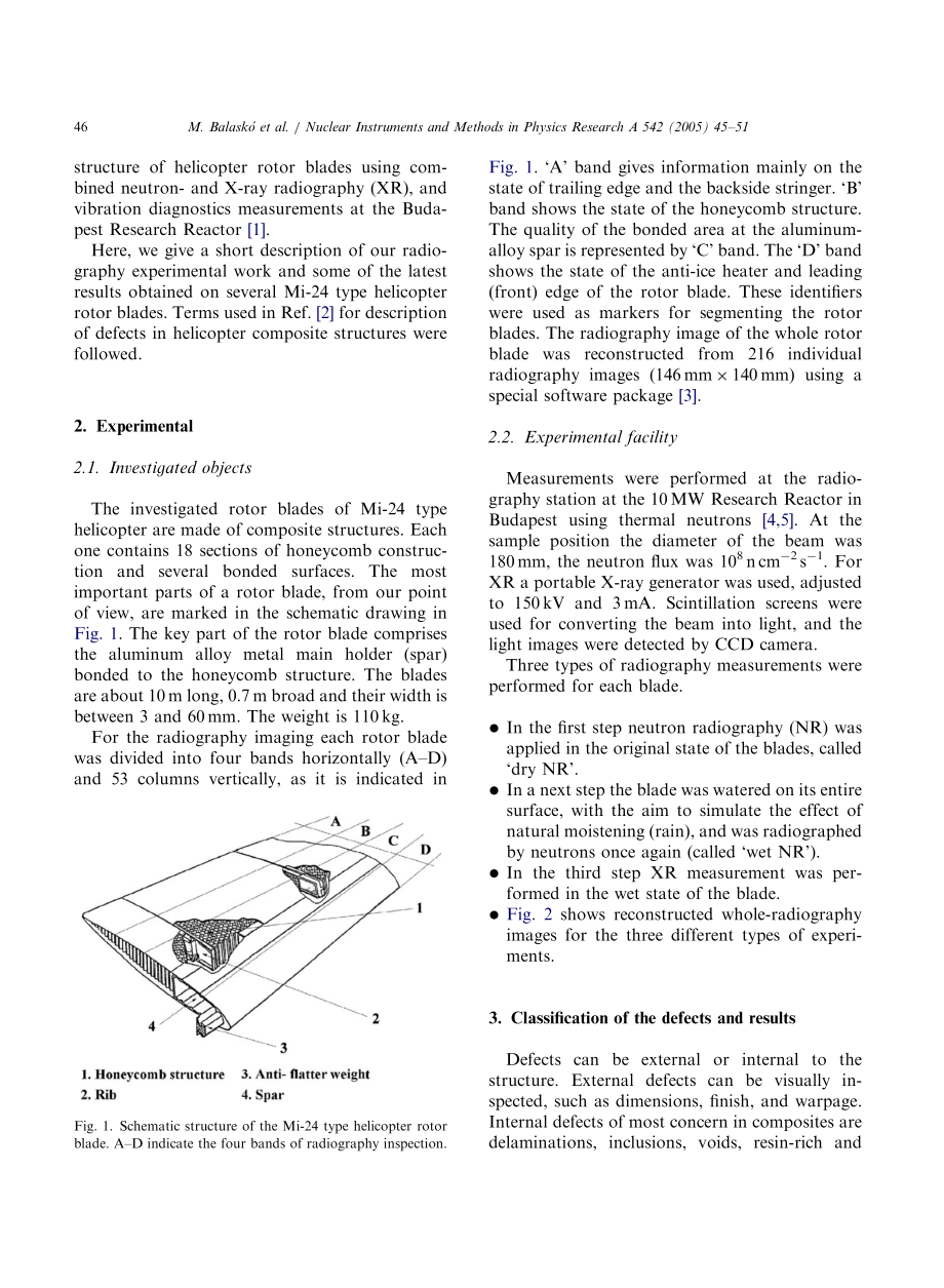 外文原文-蜂窝复合结构直升机旋翼桨叶缺陷的分类.pdf_第2页