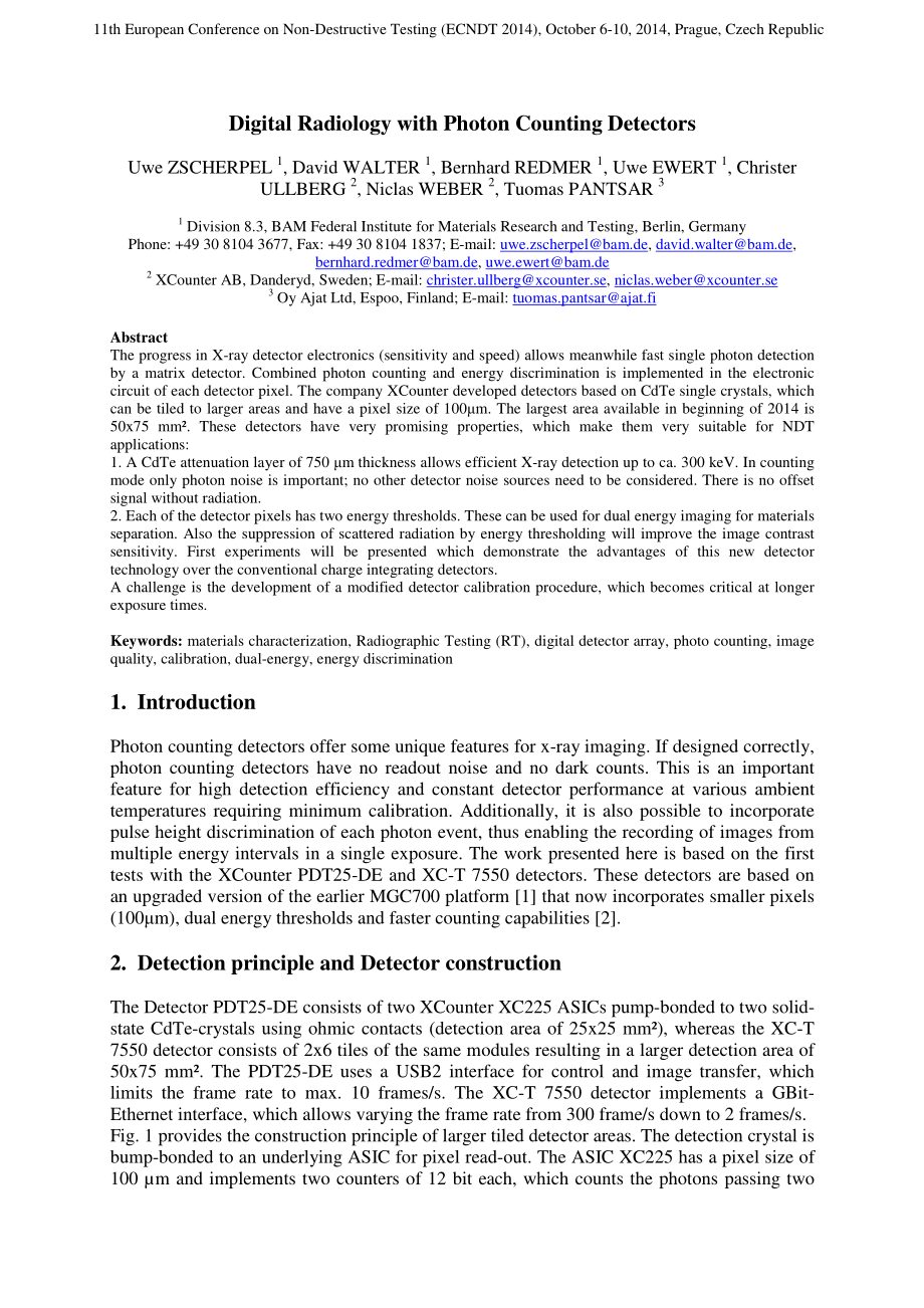 外文原文-基于光子计数型探测器的数字成像.pdf_第1页