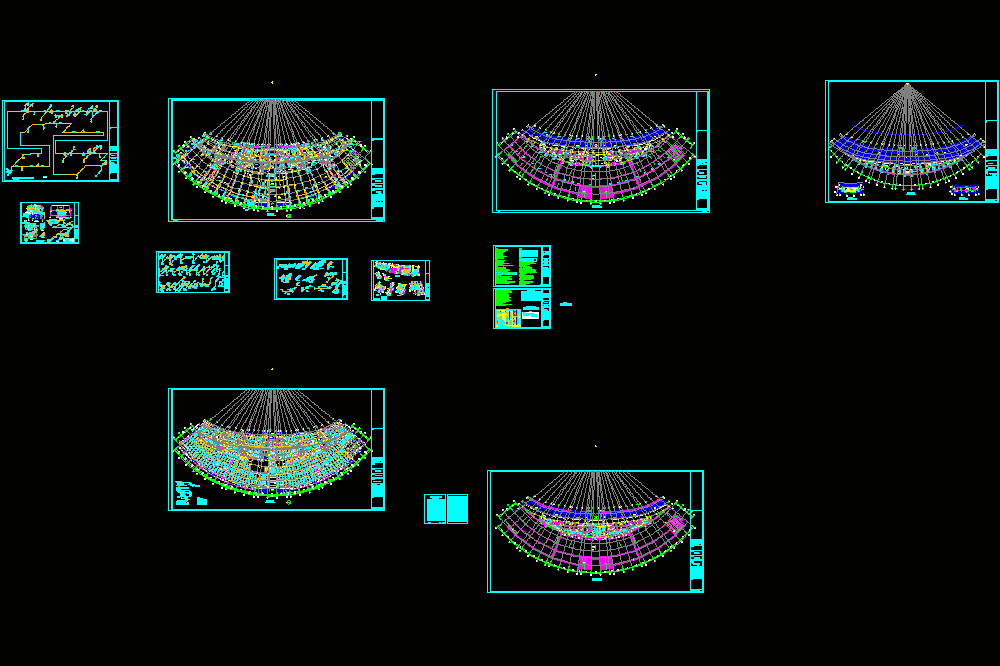 某体育场给排水施工CAD图.dwg
