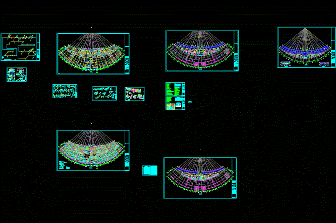 某体育场给排水施工CAD图.dwg