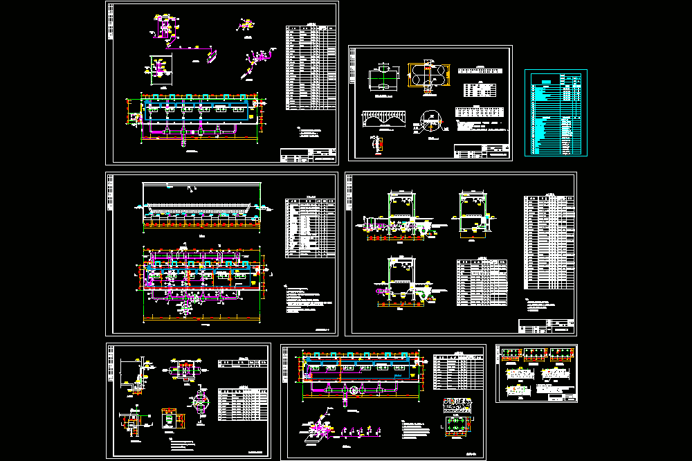 某水厂15万吨送水泵房工艺CAD图.dwg