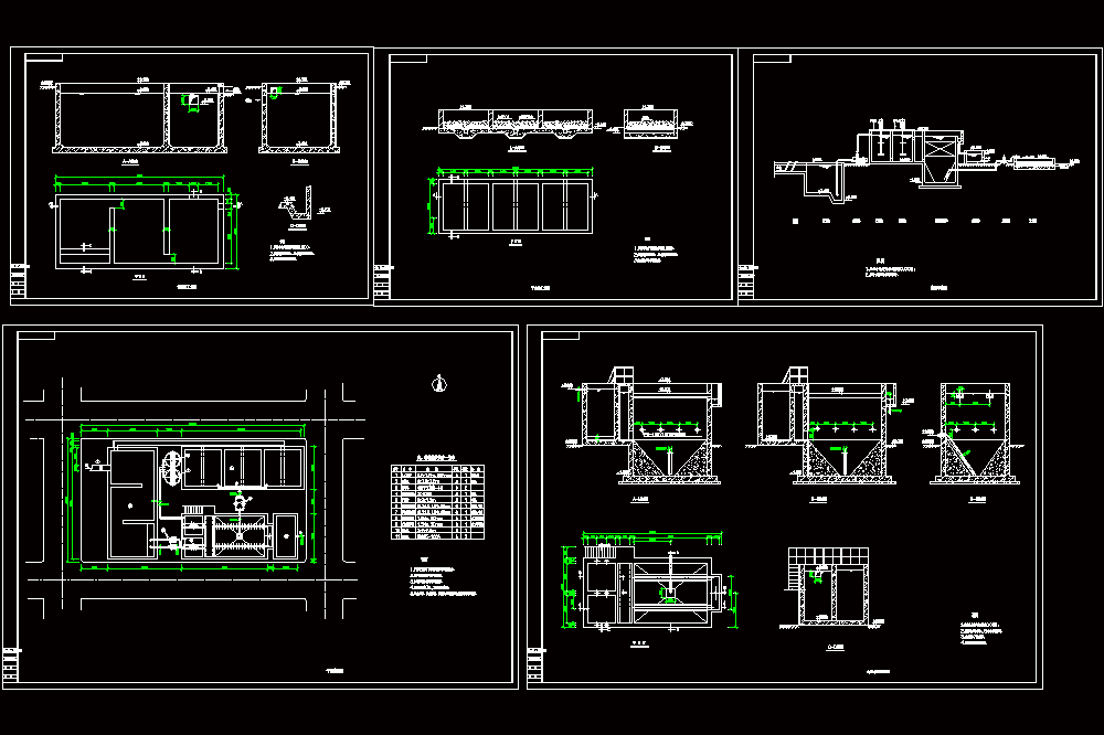 某钢管拉制厂污水处理(100t)CAD图.dwg