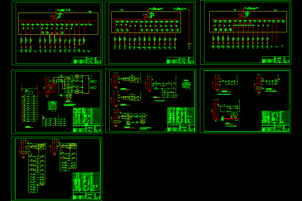 某机场电气控制原理CAD图.dwg