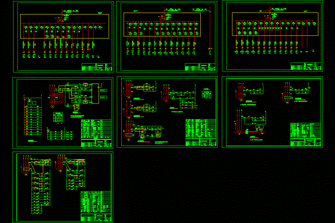 某机场电气控制原理CAD图.dwg