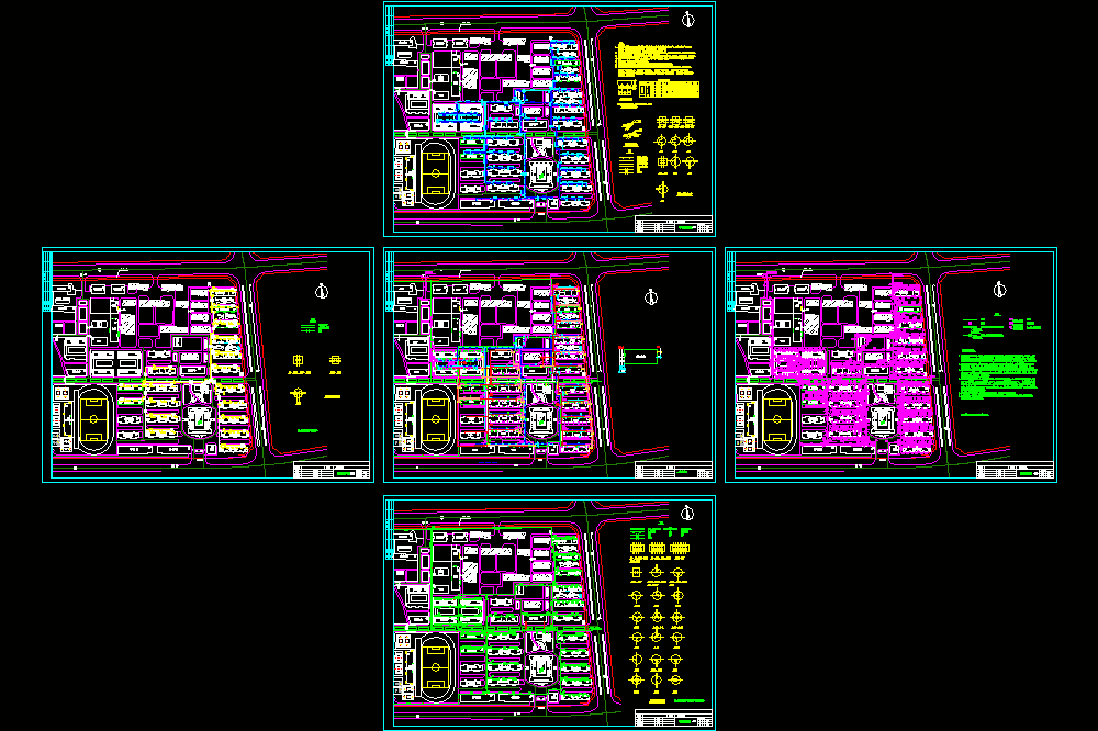 某小区外网系统施工CAD图.dwg