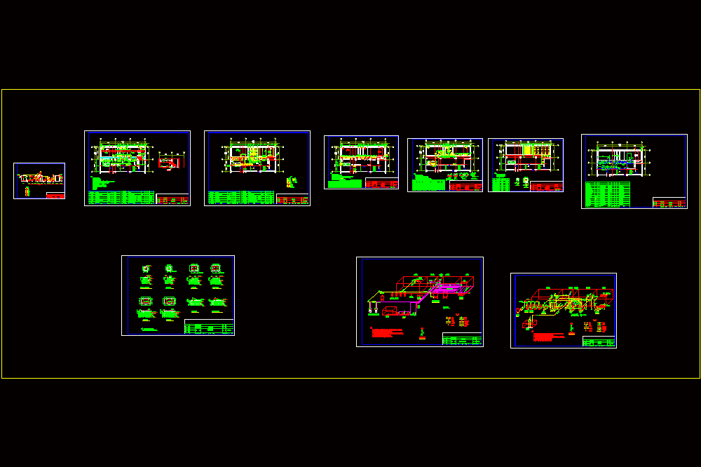 某小区中水回用全套工艺施工CAD图.dwg