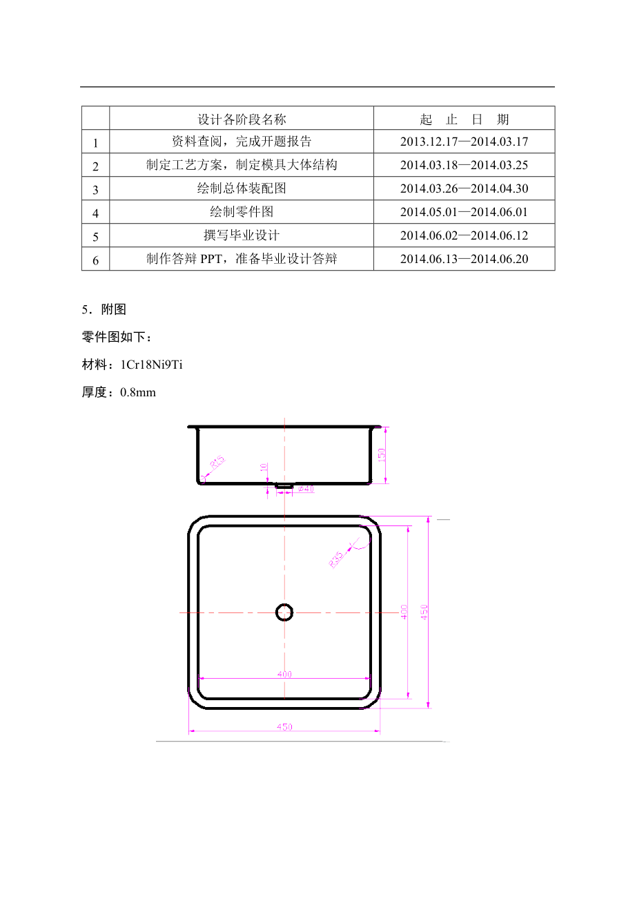 盒形件冲压工艺分析及模具设计.doc_第2页
