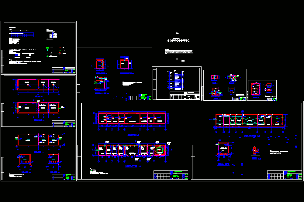 XXXX医院污水处理工程土建CAD图.dwg