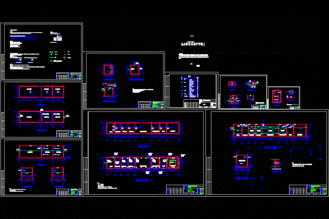 XXXX医院污水处理工程土建CAD图.dwg