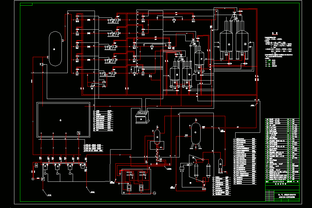 某油气水仪表检定工艺流程CAD图.dwg
