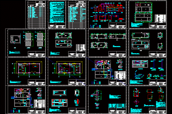 某印刷废水工艺套CAD图.dwg
