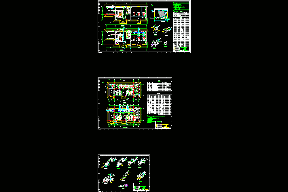 奶粉废水处理工艺流程CAD图.dwg