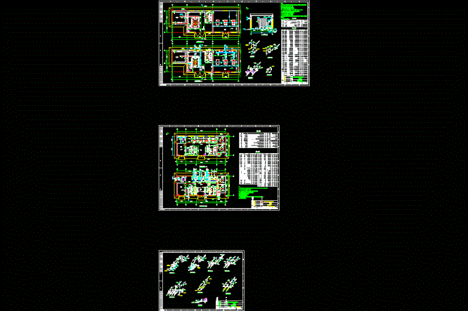 奶粉废水处理工艺流程CAD图.dwg