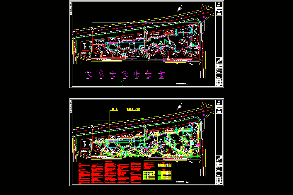 上第摩码建筑给排水CAD图.dwg