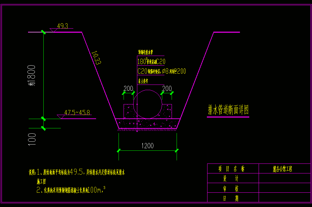排水管道详CAD图.dwg