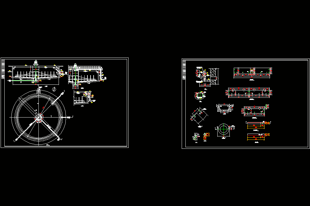 浓缩池设计全套CAD图.dwg