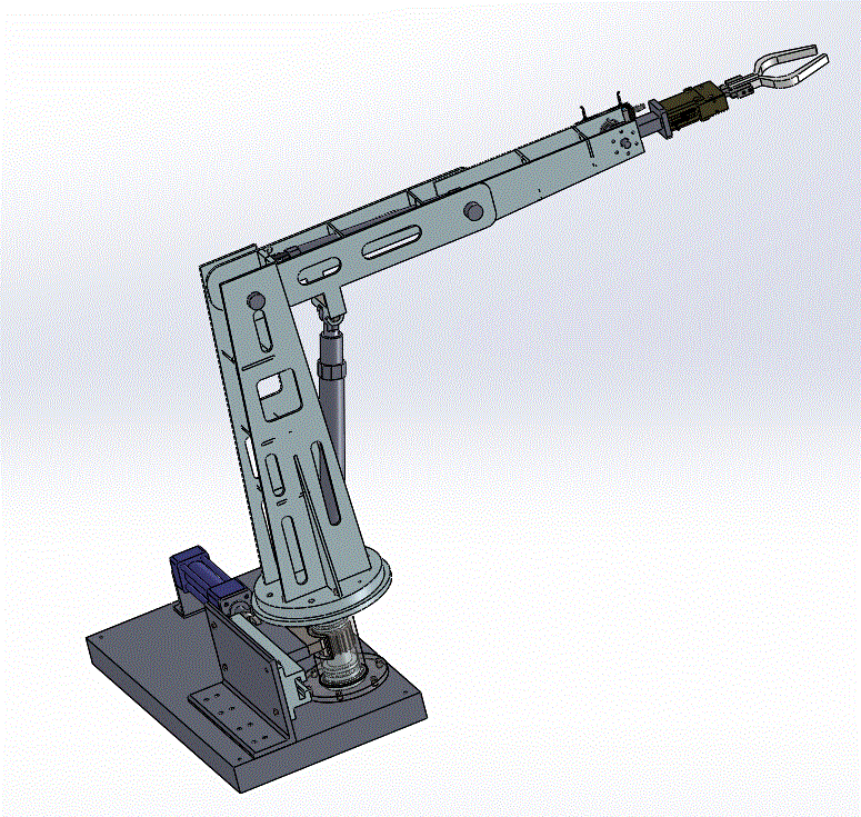 多工位专用CA18机床机械手的设计(CAD图纸+SolidWorks三维模型+说明书).zip