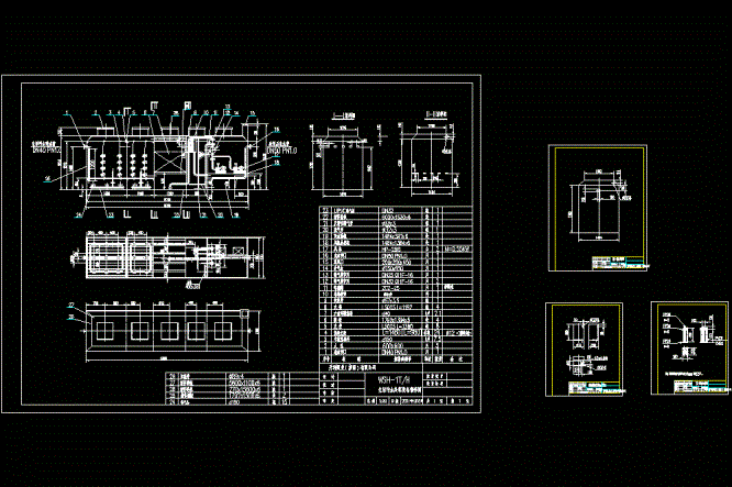 生活污水处理设备制作CAD图.dwg