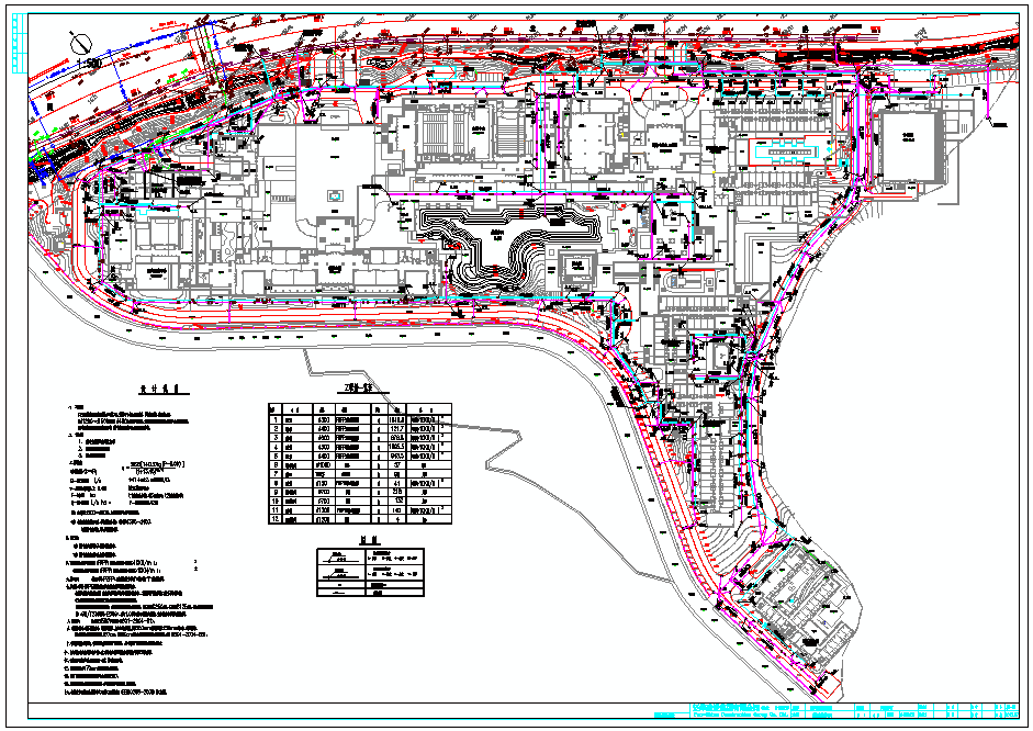 市政道路排水平面CAD图.dwg