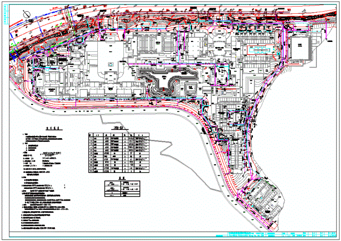 市政道路排水平面CAD图.dwg