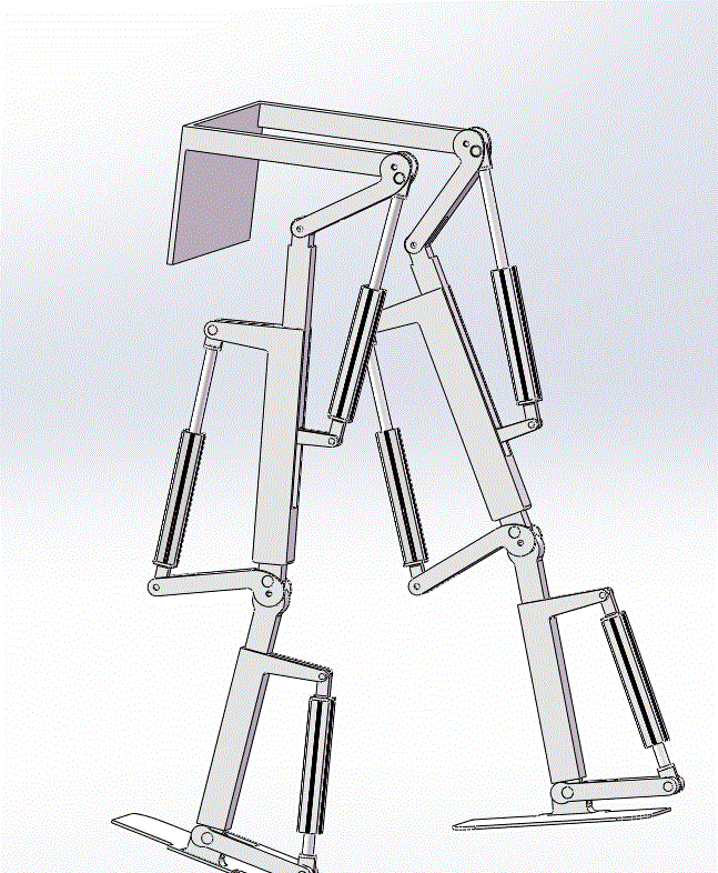 下肢康复机器人三维模型【三维SolidWorks】.zip