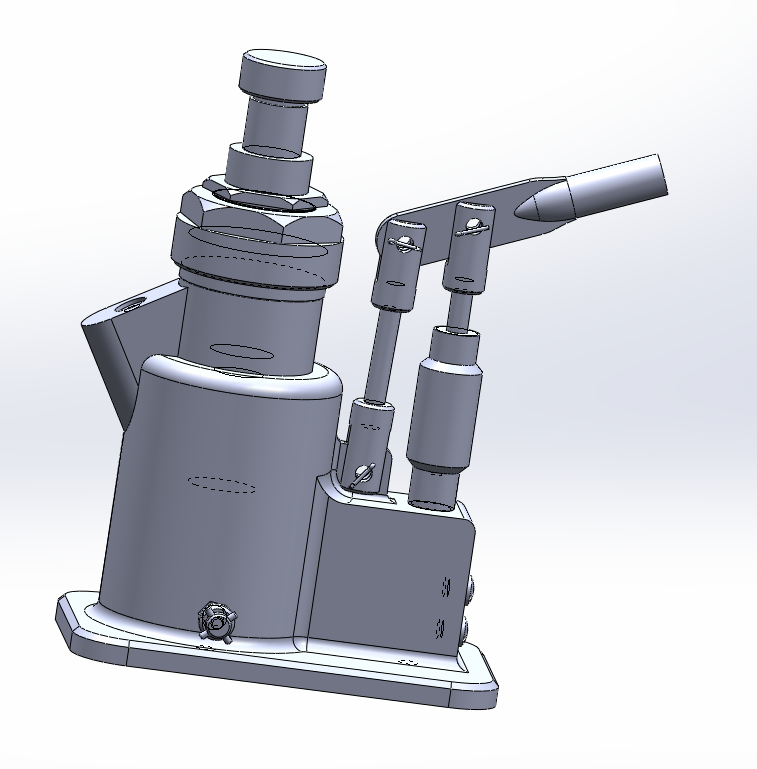 基于SolidWorks液压式千斤顶的设计与运动学分析【含三维及8张CAD图纸】.zip