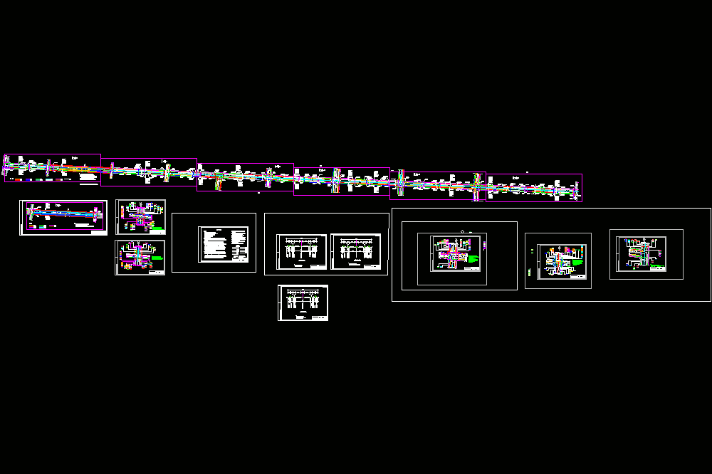 市政道路管线综合CAD图.dwg