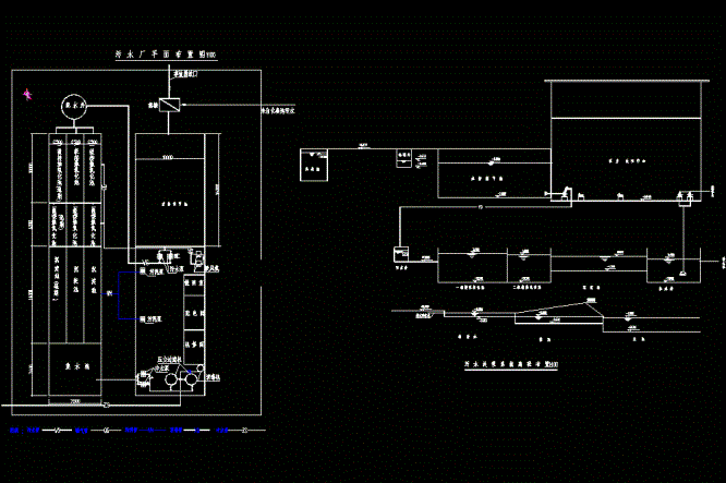水处理厂平面CAD图.dwg