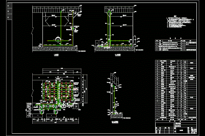 水处理SBR池工艺CAD图.dwg