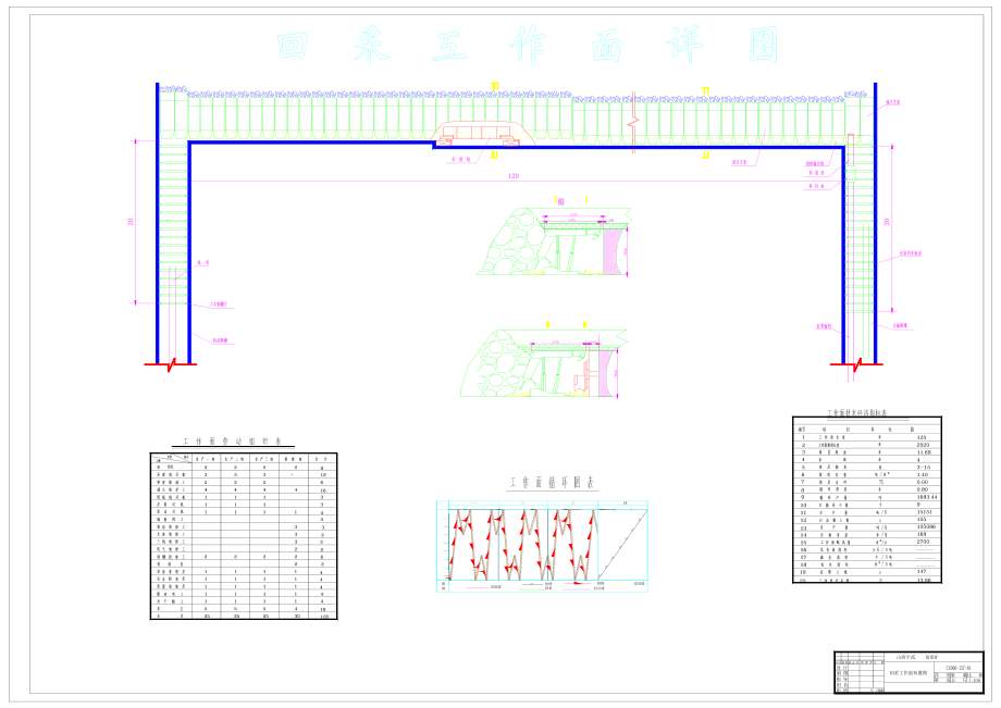 山西宁武龙泉矿回采工作面布置图.pdf_第1页