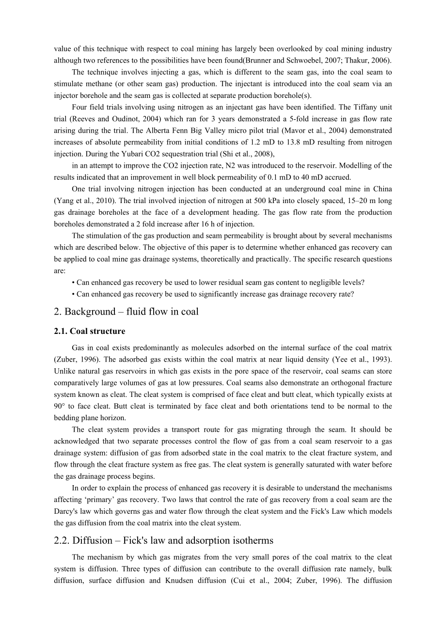 外文翻译-煤矿瓦斯管理的模拟气体回收试验.doc_第3页