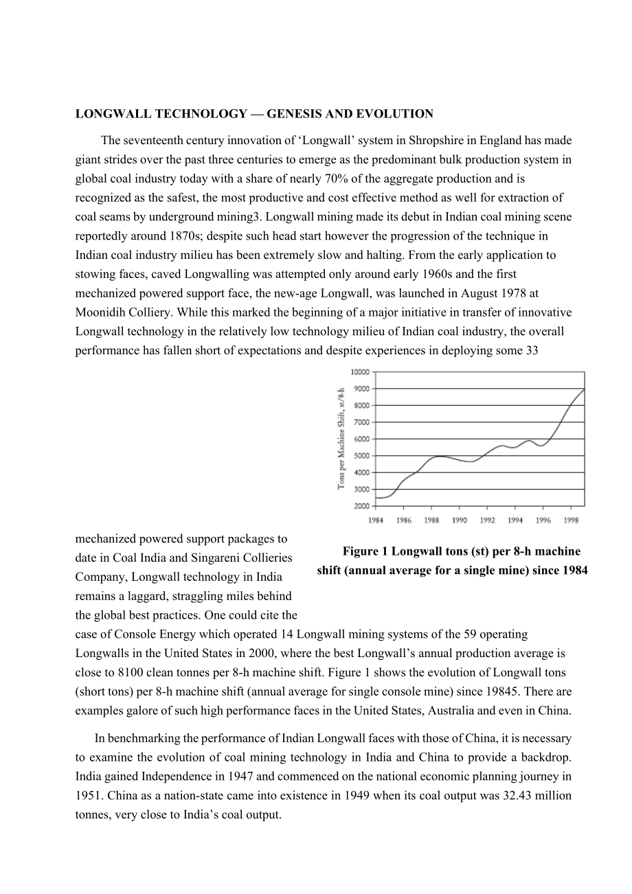 英文翻译-印度的长壁采煤法为什么没有像在中国这样的.docx_第2页
