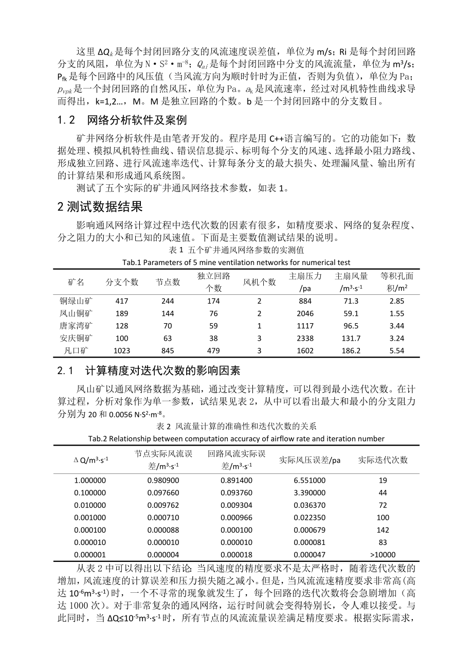 外文翻译-复杂矿井相关参数的敏感性分析.doc_第2页