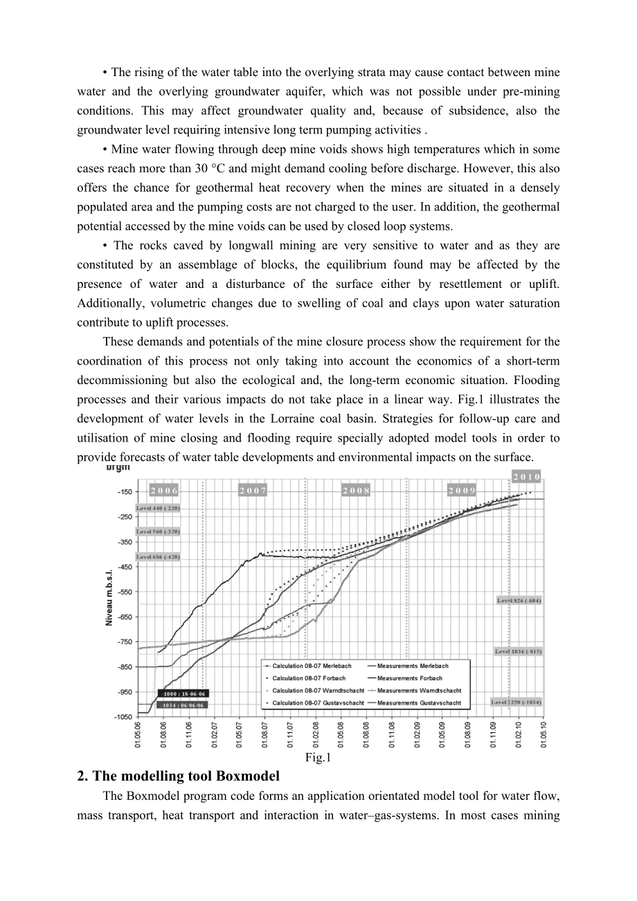 外文翻译-欧洲煤炭开采区域关闭和水浸后后续关注和利用的策略.doc_第3页