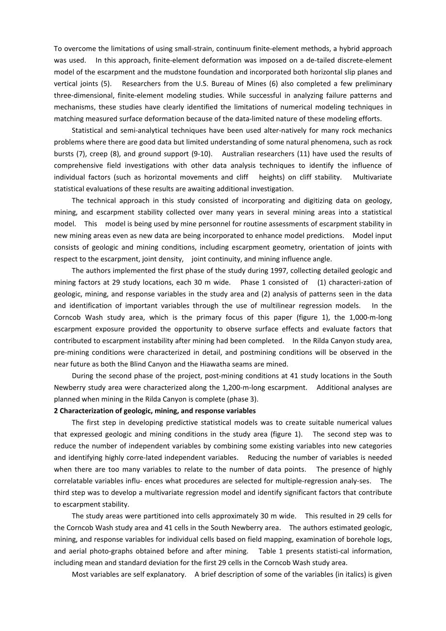 外文翻译-评估悬岩稳定性的统计技术的发展.doc_第3页
