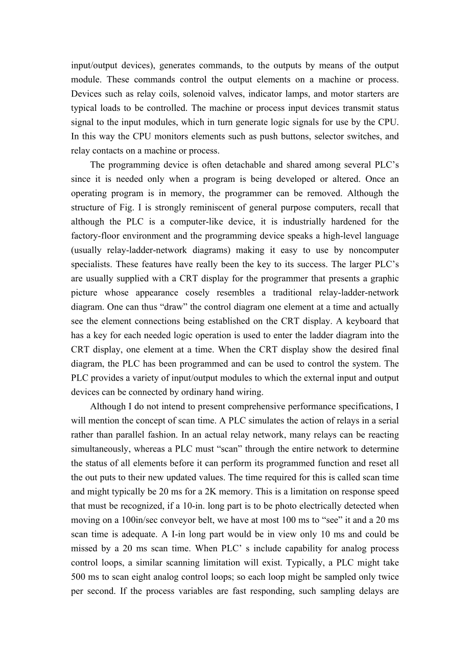 外文翻译-可编程逻辑控制器.doc_第2页