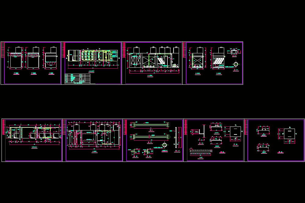 污水全套设备施工CAD图.dwg
