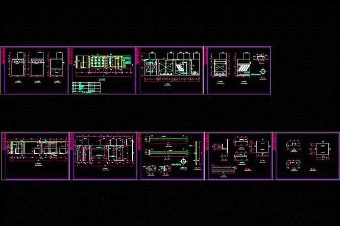 污水全套设备施工CAD图.dwg