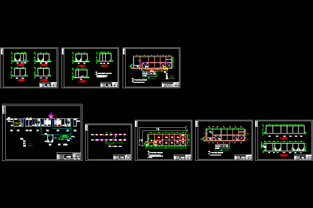 污水处理全套CAD图.dwg