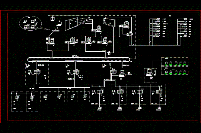 污水处理厂自控系统CAD图.dwg