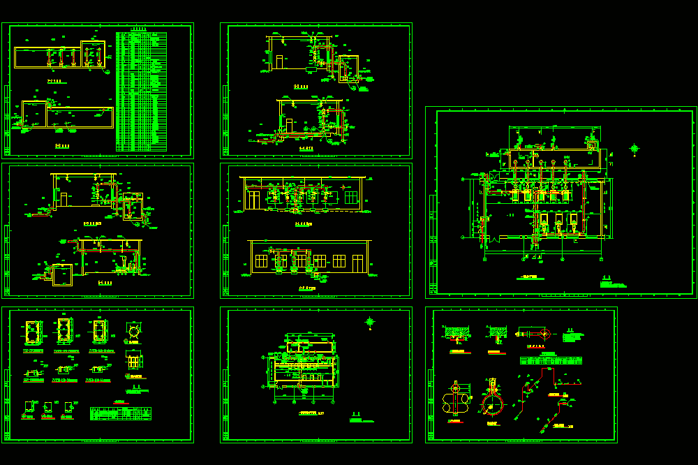 污水提升泵站详CAD图.dwg