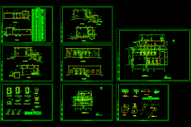 污水提升泵站详CAD图.dwg